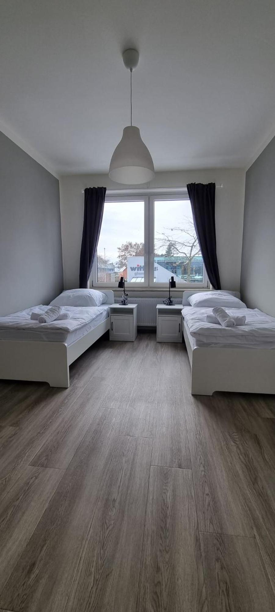 Zweibettzimmer "Grau" In Zentraler Lage Bremen Exterior photo